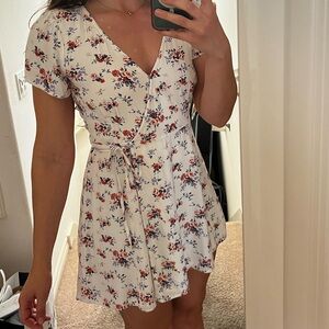 Abercrombie & Fitch Summery Floral Wrap Dress